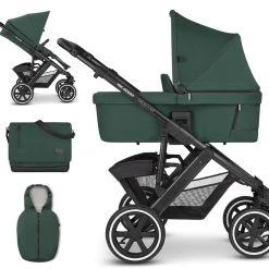 ABC Design Kombi-Kinderwagen Salsa 4 Air In Grün