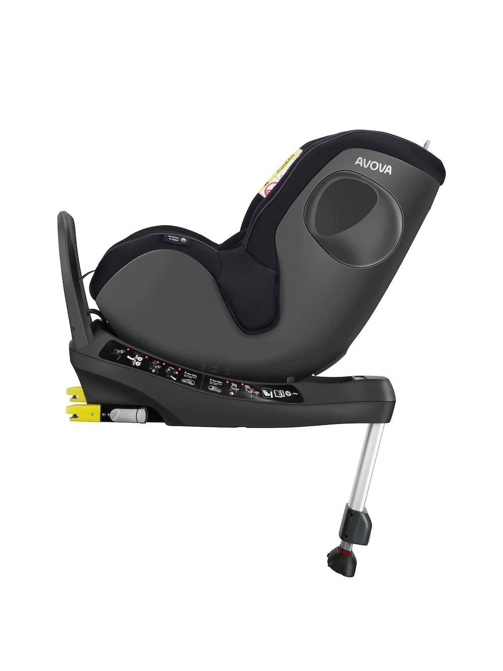 Avova Sitze Für Kinder Sperber-Fix 65 In Schwarz 7 Avova Sitze Für Kinder Sperber-Fix 65 In Schwarz – Bild 5