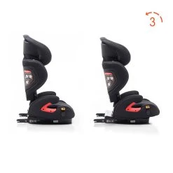 BabyAuto Kindersitz "Mate Fix" In Schwarz - Gruppe 2/3 -Chicco shop babyauto kindersitz mate fix in schwarz gruppe 2 3 3