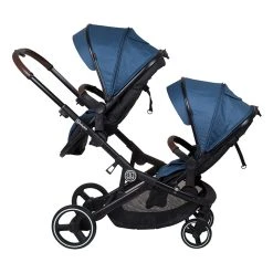 BabyGo Kombikinderwagen "Twinner" In Dunkelblau -Chicco shop babygo kombikinderwagen twinner in dunkelblau 1