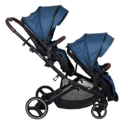 BabyGo Kombikinderwagen "Twinner" In Dunkelblau -Chicco shop babygo kombikinderwagen twinner in dunkelblau 2