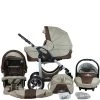 Bergsteiger 10tlg. Set: Kombi Kinderwagen "Capri" In Beige/Braun -Chicco shop bergsteiger 10tlg set kombi kinderwagen capri in beige braun