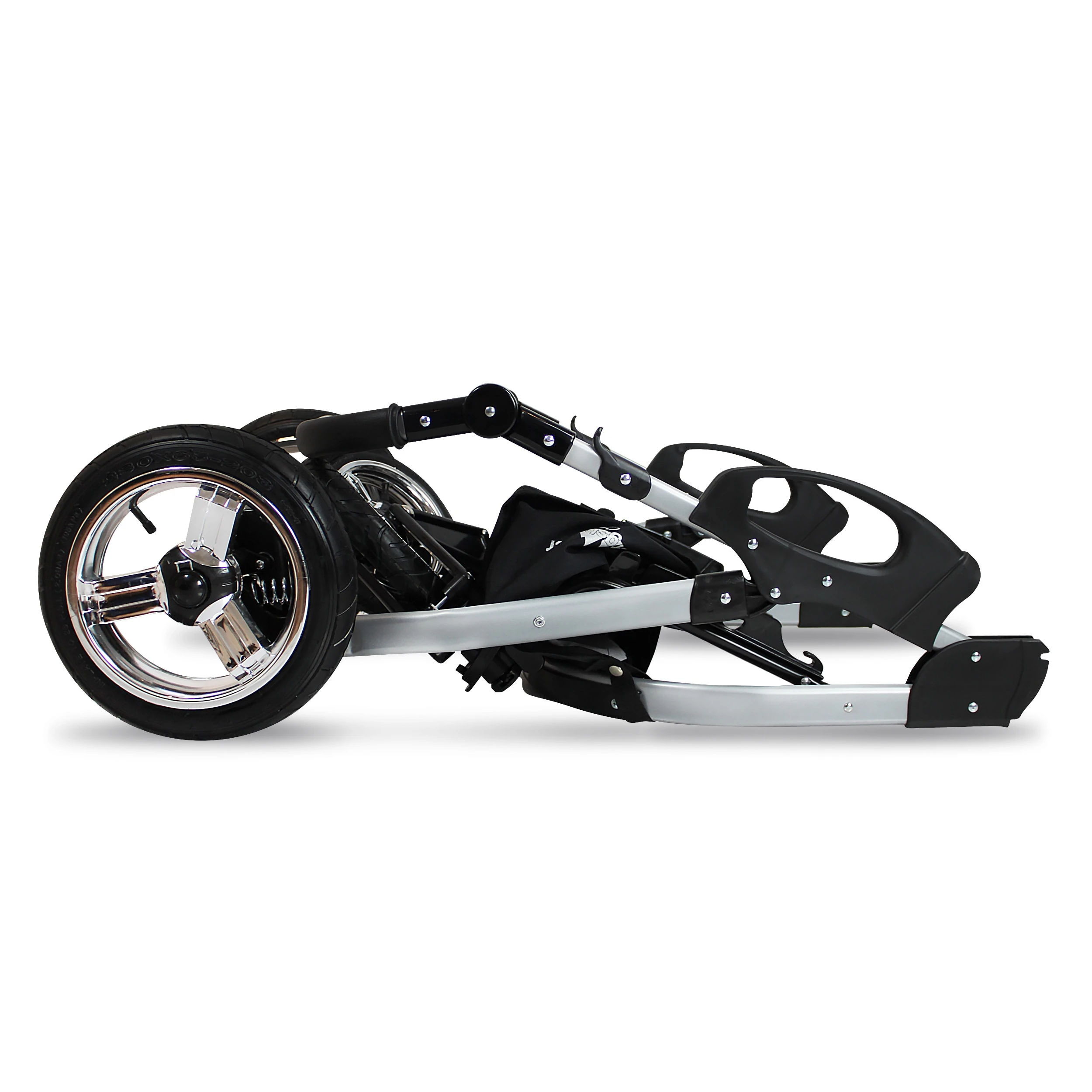 Bergsteiger 10tlg. Set: Kombi Kinderwagen "Capri" In Grau 9 Bergsteiger 10tlg. Set: Kombi Kinderwagen "Capri" In Grau – Bild 7