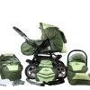 Bergsteiger 10tlg. Set: Kombi Kinderwagen "Milano" In Grün -Chicco shop bergsteiger 10tlg set kombi kinderwagen milano in grun