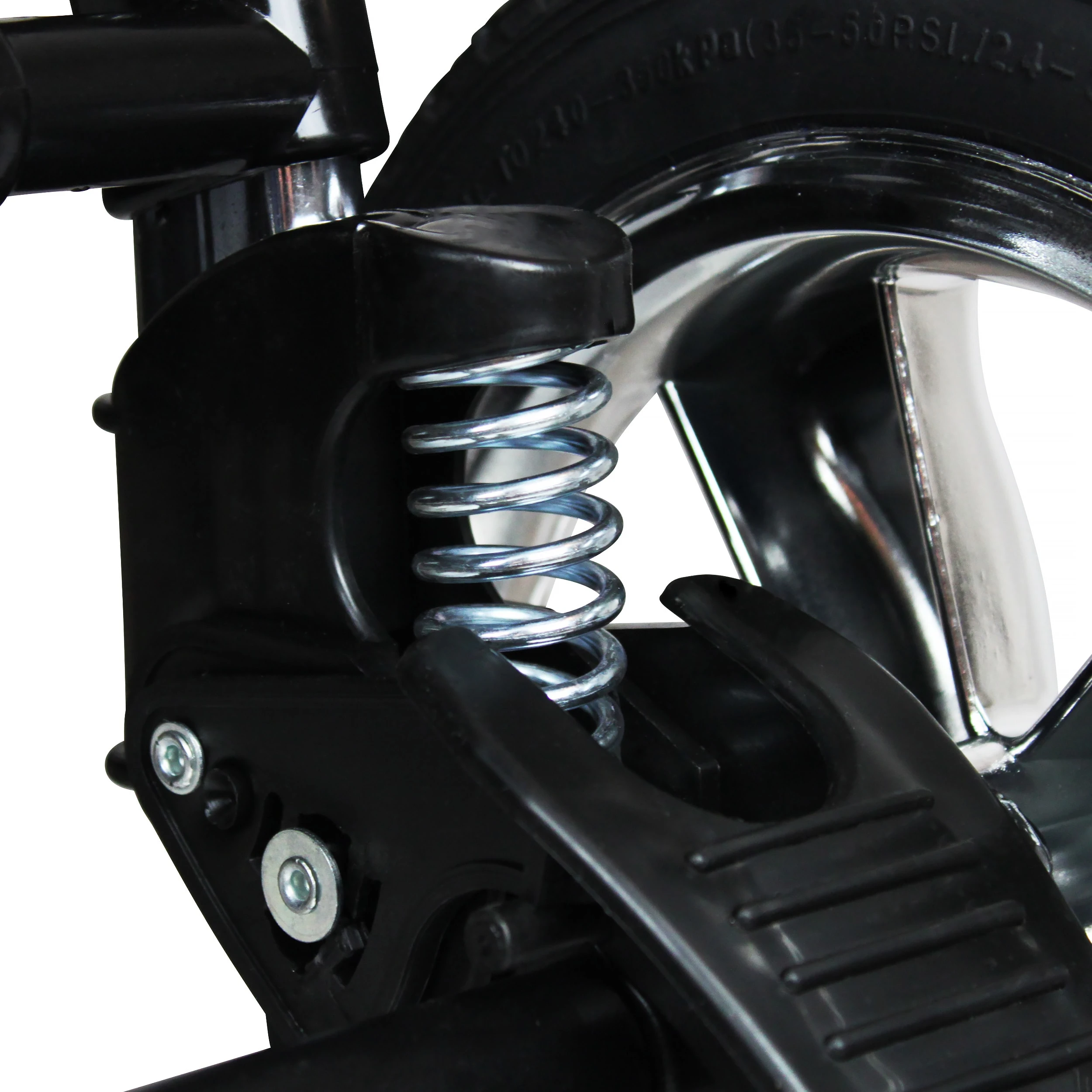 Bergsteiger 10tlg. Set: Kombi Kinderwagen "Milano" In Schwarz/Gemustert 8 Bergsteiger 10tlg. Set: Kombi Kinderwagen "Milano" In Schwarz/Gemustert – Bild 6