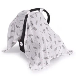 Cangaroo Babyschale Abdeckung In Weiß