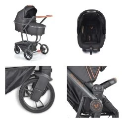 Cangaroo Kinderwagen Ellada 3 In 1 In Grau -Chicco shop cangaroo kinderwagen ellada 3 in 1 in grau 5