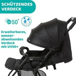 CHICCO Buggy Ohlala' 3, Schwarz -Chicco shop chicco buggy ohlala 3 schwarz 5