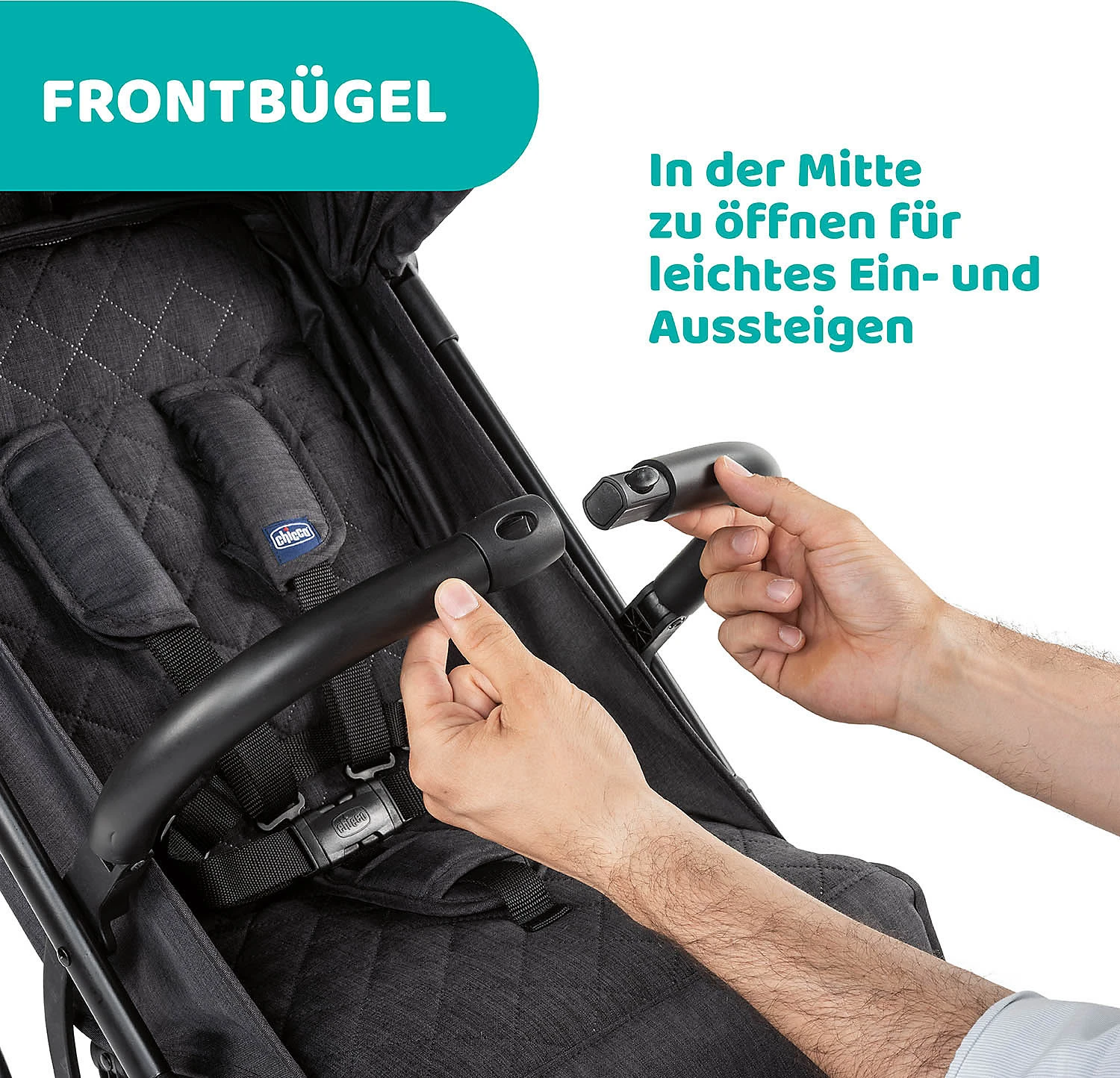 CHICCO Buggy Trolley Me, Dunkelgrau 12 CHICCO Buggy Trolley Me, Dunkelgrau – Bild 10