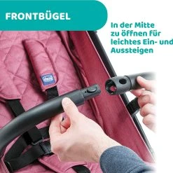 CHICCO Buggy Trolley Me, Rosa -Chicco shop chicco buggy trolley me rosa 6