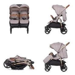 Chipolino Geschwisterkinderwagen Passo Doble In Braun -Chicco shop chipolino geschwisterkinderwagen passo doble in braun 3