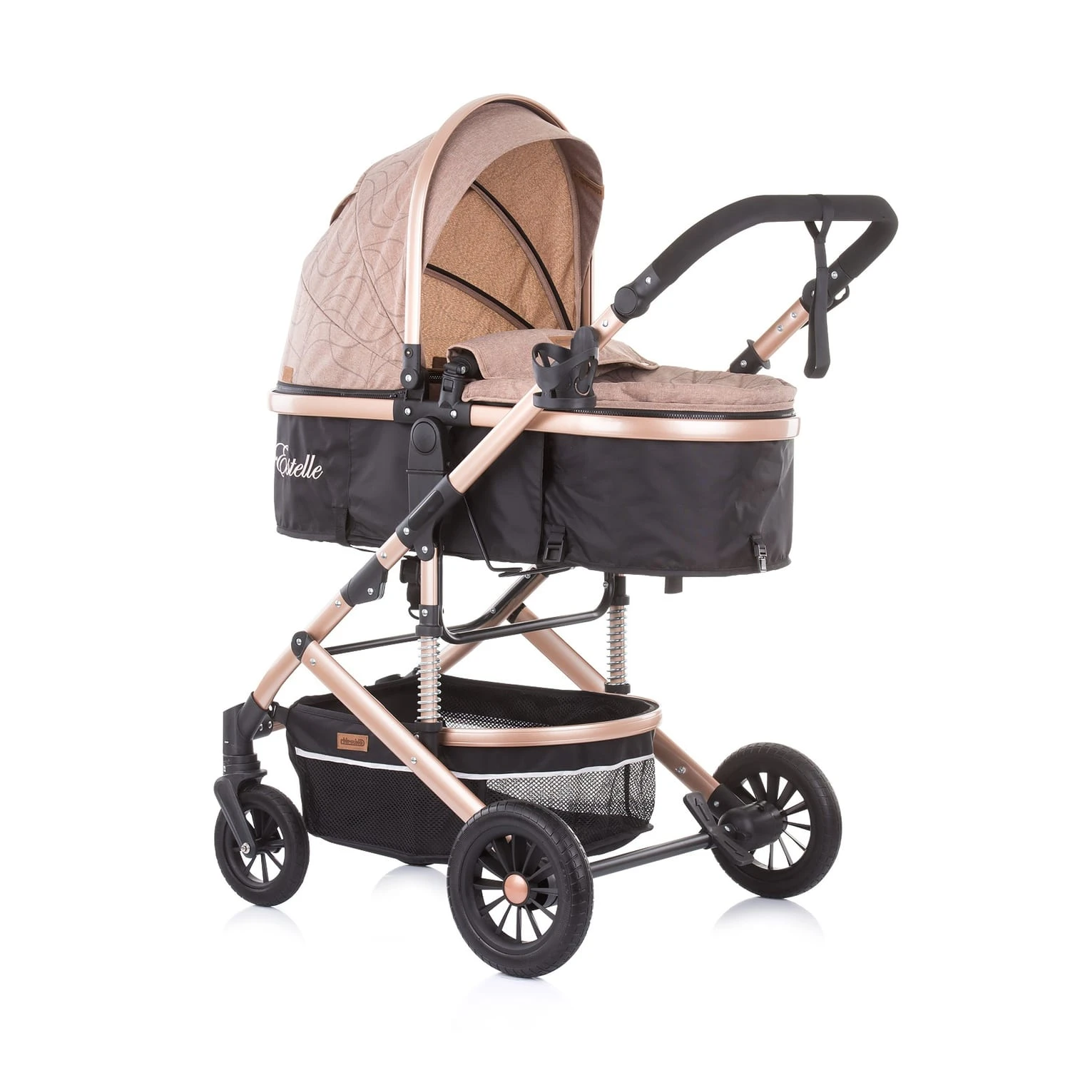 Chipolino Kombikinderwagen 2 In 1 Estelle In Braun 4 Chipolino Kombikinderwagen 2 In 1 Estelle In Braun – Bild 2