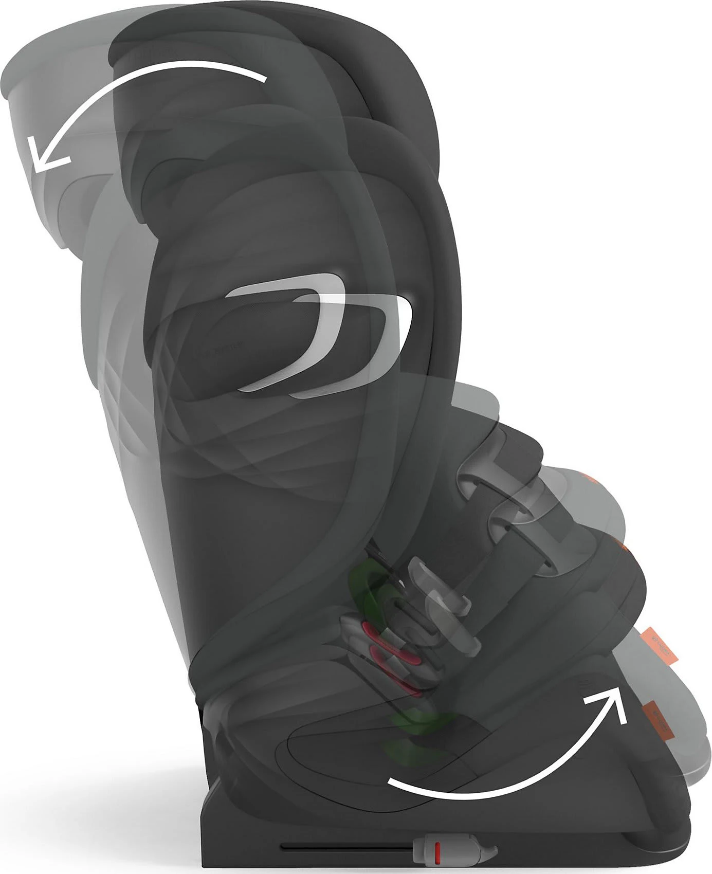 CYBEX Auto-Kindersitz PALLAS G I-Size, Lava Grey 11 CYBEX Auto-Kindersitz PALLAS G I-Size, Lava Grey – Bild 9
