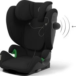 CYBEX Auto-Kindersitz SOLUTION G I-Fix, Moon Black -Chicco shop cybex auto kindersitz solution g i fix moon black 1