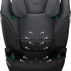 CYBEX Auto-Kindersitz SOLUTION S2 I-Fix, Monument Grey -Chicco shop cybex auto kindersitz solution s2 i fix monument grey 4