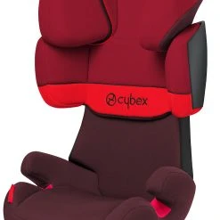 CYBEX Auto-Kindersitz Solution X-Fix, Silver-Line, Rumba Red