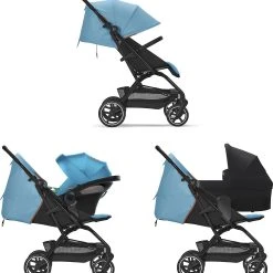 CYBEX Buggy EEZY S+ 2, Beach Blue -Chicco shop cybex buggy eezy s 2 beach blue 5