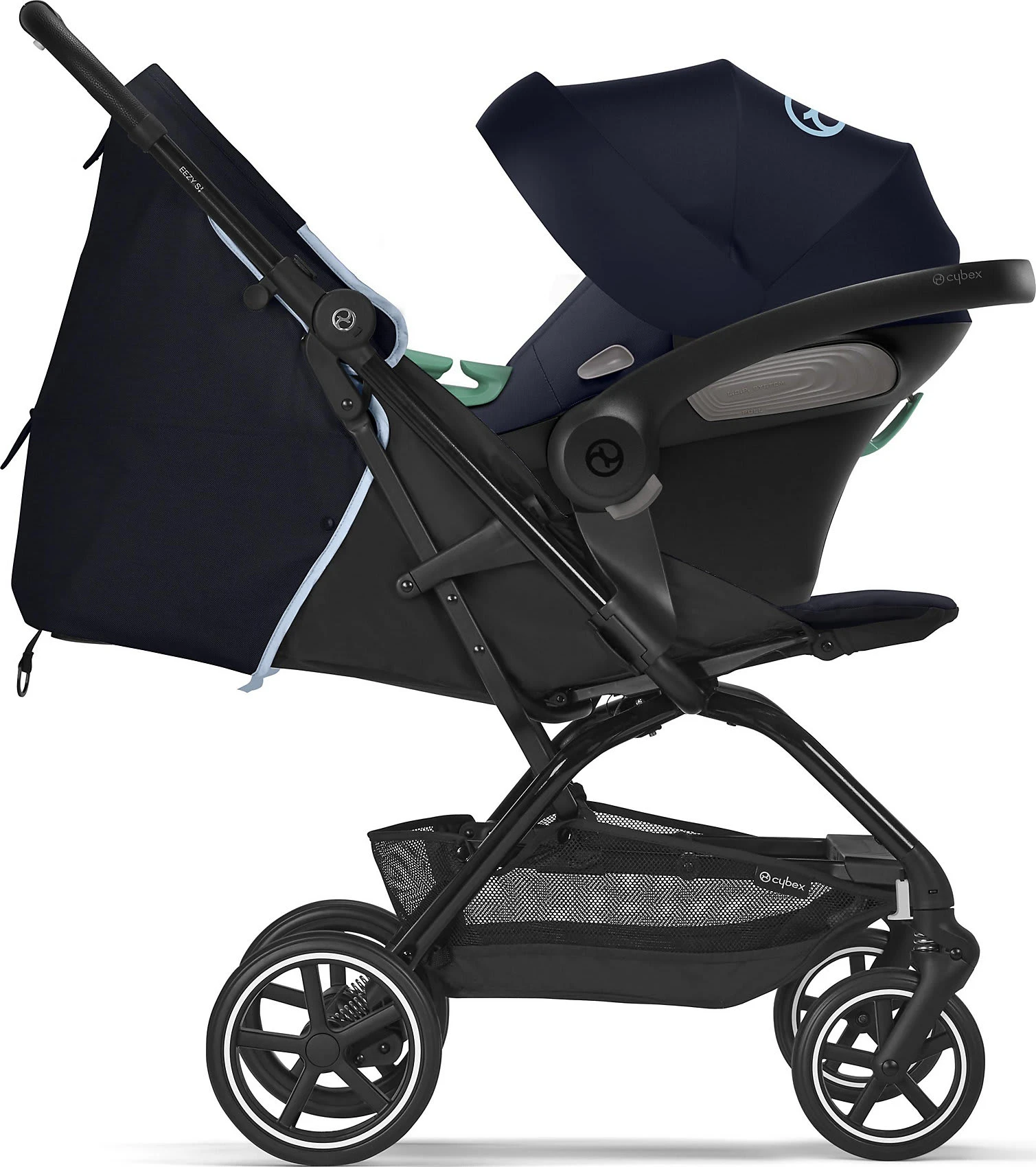 CYBEX Buggy EEZY S+ 2, Ocean Blue 7 CYBEX Buggy EEZY S+ 2, Ocean Blue – Bild 5