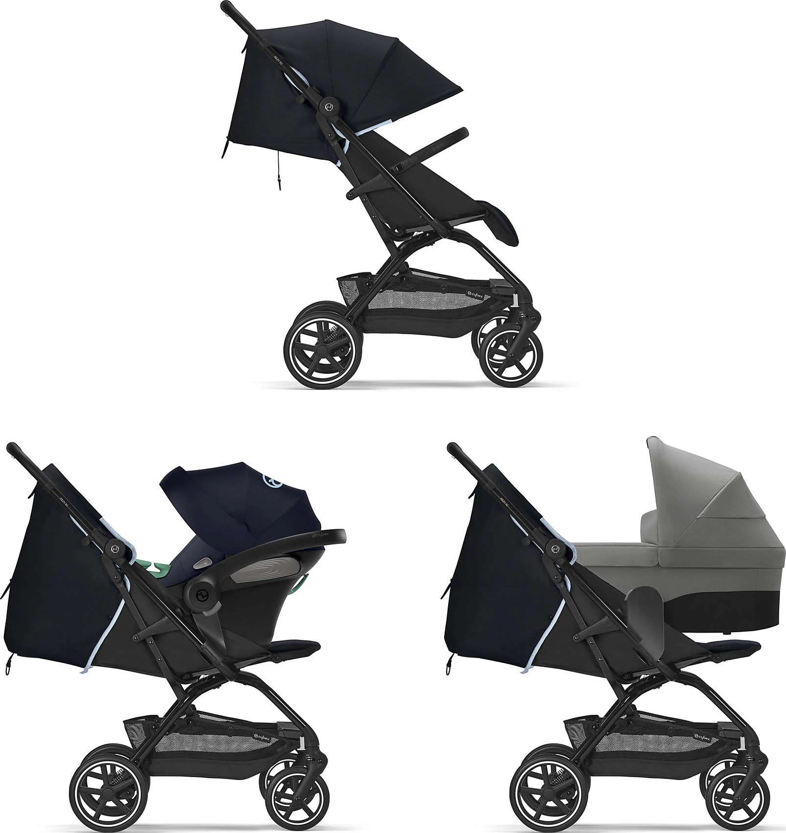 CYBEX Buggy EEZY S+ 2, Ocean Blue 8 CYBEX Buggy EEZY S+ 2, Ocean Blue – Bild 6