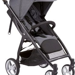 GESSLEIN Buggy SMILOO HAPPY+, Black/cognac, Steel Grey