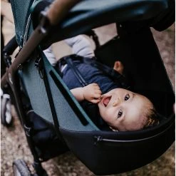 GESSLEIN Buggy SMILOO HAPPY+, Black/cognac, Steel Grey -Chicco shop gesslein buggy smiloo happy black cognac steel grey 3