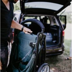 GESSLEIN Buggy SMILOO HAPPY+, Black/cognac, Steel Grey -Chicco shop gesslein buggy smiloo happy black cognac steel grey 5