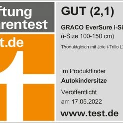 Graco Auto-Kindersitz EverSure I-Size, Iron -Chicco shop graco auto kindersitz eversure i size iron 1