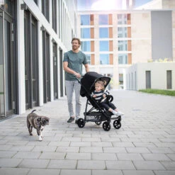 HAUCK Buggy Rapid 4, Caviar/silver -Chicco shop hauck buggy rapid 4 caviar silver 3