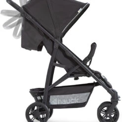 HAUCK Buggy Rapid 4, Caviar/silver -Chicco shop hauck buggy rapid 4 caviar silver 4