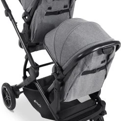 HAUCK Geschwisterwagen Atlantic Twin, Melange Grey -Chicco shop hauck geschwisterwagen atlantic twin melange grey 4