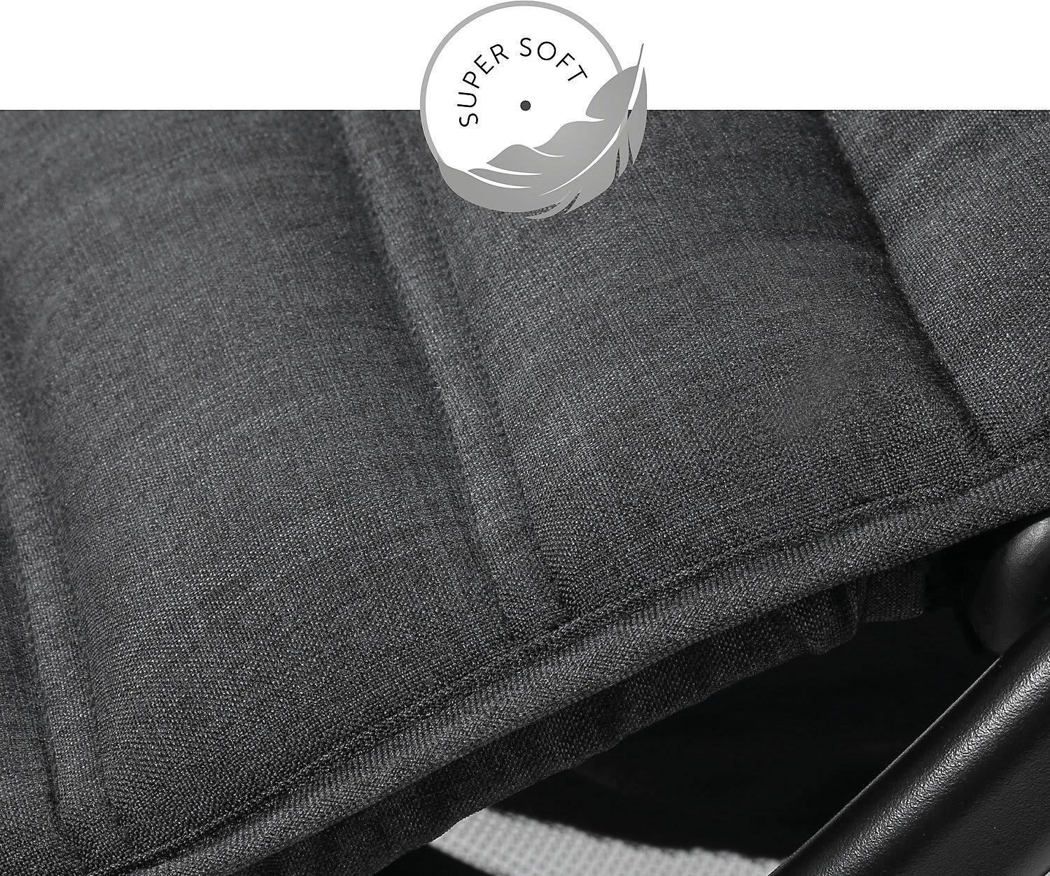 HAUCK Geschwisterwagen Uptown Duo, Melange Black 7 HAUCK Geschwisterwagen Uptown Duo, Melange Black – Bild 5