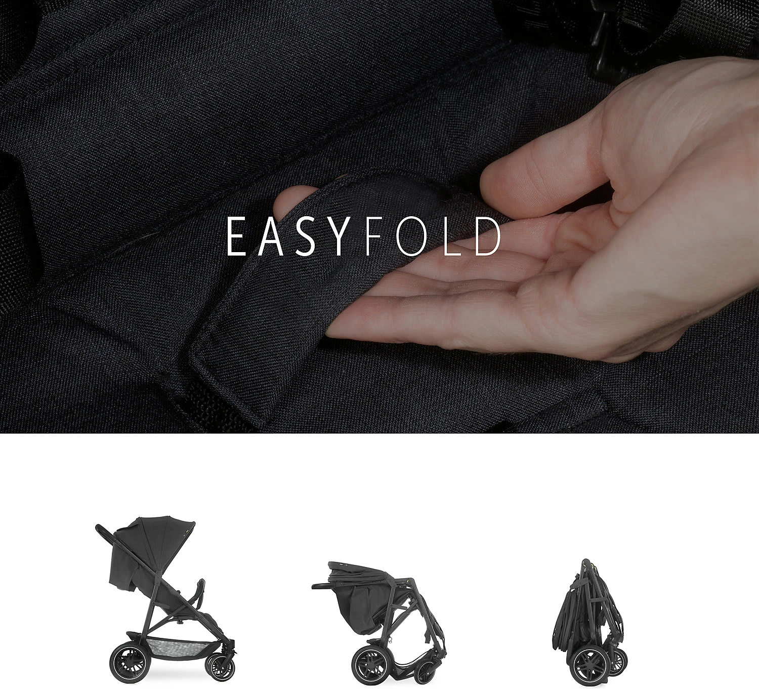 HAUCK Geschwisterwagen Uptown Duo, Melange Black 10 HAUCK Geschwisterwagen Uptown Duo, Melange Black – Bild 8