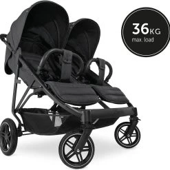 HAUCK Geschwisterwagen Uptown Duo, Melange Black 21 HAUCK Geschwisterwagen Uptown Duo, Melange Black -Chicco shop hauck geschwisterwagen uptown duo melange black 9