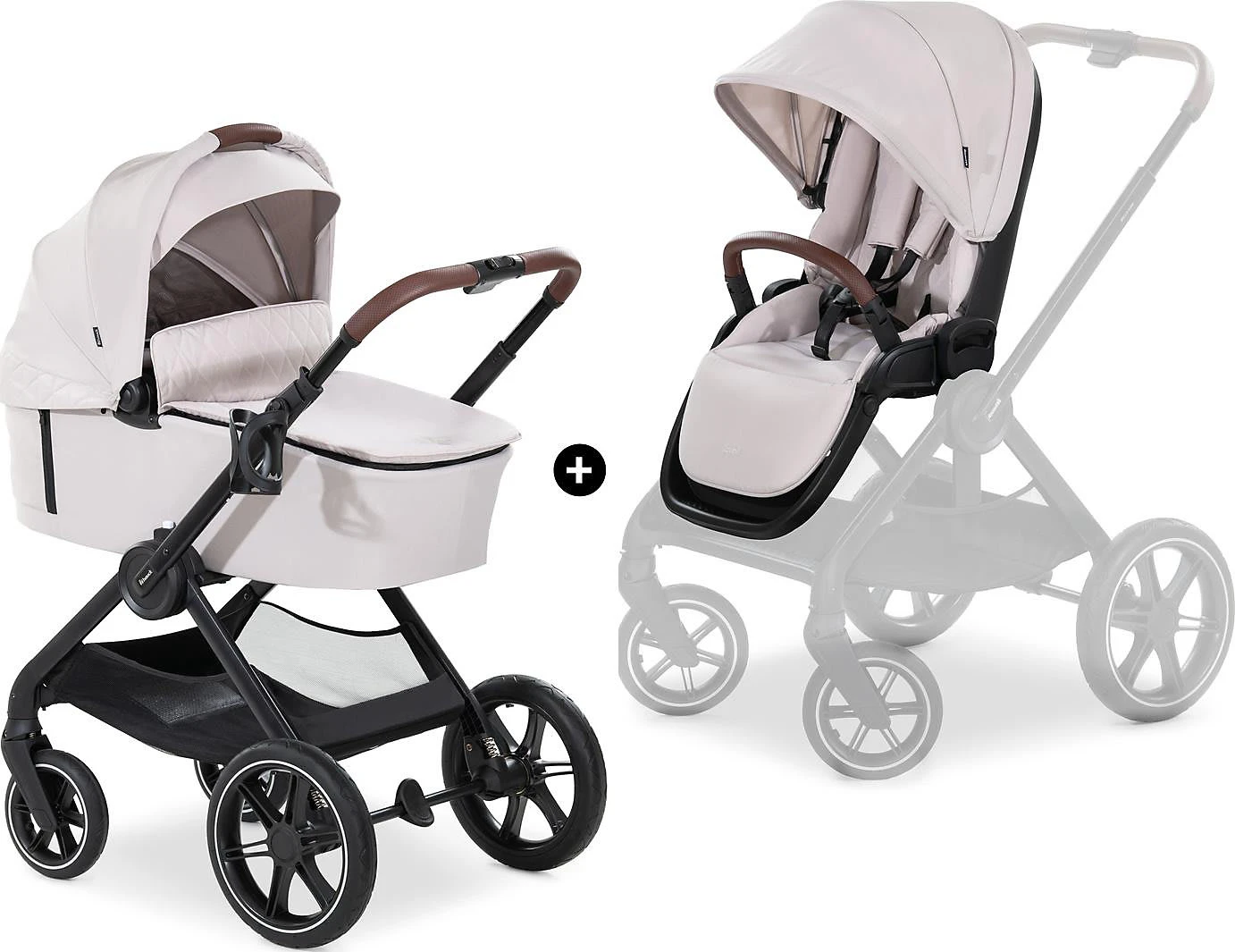 HAUCK Kinderwagen Walk N Care Set, Beige 3 HAUCK Kinderwagen Walk N Care Set, Beige