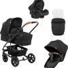 HAUCK Kombi Kinderwagen Pacific 4 Shop N Drive, Caviar -Chicco shop hauck kombi kinderwagen pacific 4 shop n drive caviar