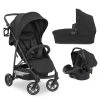 HAUCK Kombi Kinderwagen Rapid 4R Plus Trioset, Black -Chicco shop hauck kombi kinderwagen rapid 4r plus trioset black