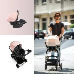 HAUCK Kombi Kinderwagen Rapid 4R Plus Trioset, Rose -Chicco shop hauck kombi kinderwagen rapid 4r plus trioset rose 4