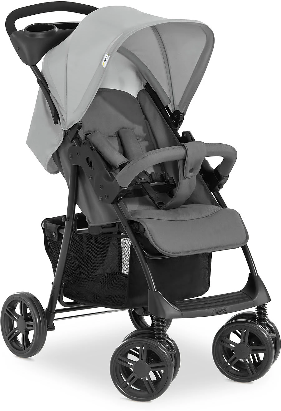 HAUCK Kombi Kinderwagen Shopper Trio Set, Grey 4 HAUCK Kombi Kinderwagen Shopper Trio Set, Grey – Bild 2