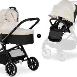 HAUCK Kombikinderwagen Move So Simply Set, Beige Neon