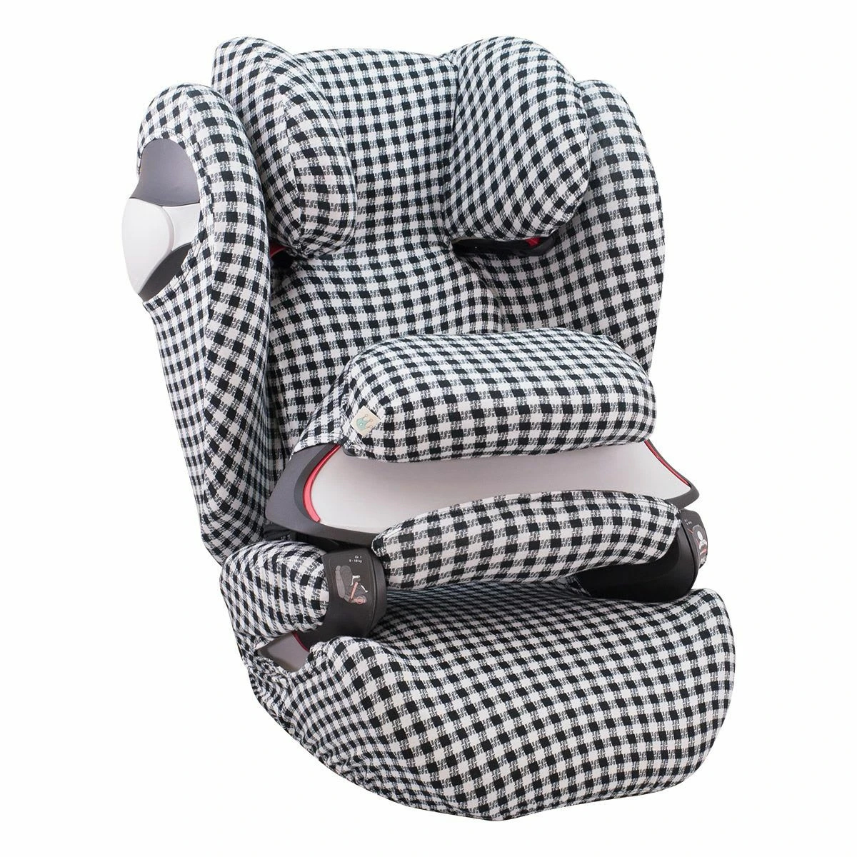 Janabebé By Jyoko Abdeckung Kompatibel Mit Cybex Pallas M Fix Und S FIX In Vichy 4 Janabebé By Jyoko Abdeckung Kompatibel Mit Cybex Pallas M Fix Und S FIX In Vichy – Bild 2