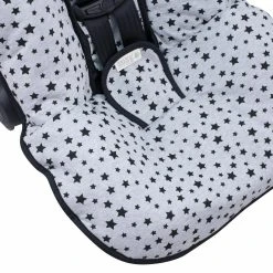 Janabebé By Jyoko Gepolsterter Universalbezug Für Babyschale Gruppe 0 Und 1 In Black Star -Chicco shop janabebe by jyoko gepolsterter universalbezug fur babyschale gruppe 0 und 1 in black star 3