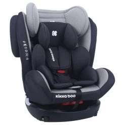 Kikkaboo Kindersitz 4 Fix Double Isofix In Grau
