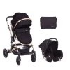 Kikkaboo Kinderwagen 3 In 1 Amaia In Schwarz
