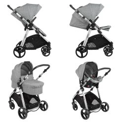 Kikkaboo Kinderwagen 3 In 1 Ugo In Grau -Chicco shop kikkaboo kinderwagen 3 in 1 ugo in grau 3