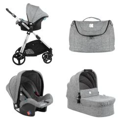 Kikkaboo Kinderwagen 3 In 1 Ugo In Grau -Chicco shop kikkaboo kinderwagen 3 in 1 ugo in grau 4