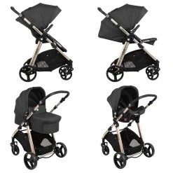 Kikkaboo Kinderwagen 3 In 1 Ugo In Schwarz -Chicco shop kikkaboo kinderwagen 3 in 1 ugo in schwarz 3