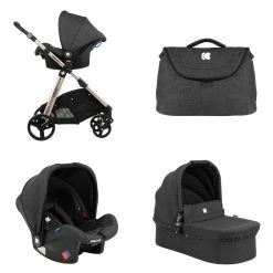 Kikkaboo Kinderwagen 3 In 1 Ugo In Schwarz -Chicco shop kikkaboo kinderwagen 3 in 1 ugo in schwarz 4