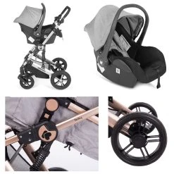 Kikkaboo Kinderwagen Darling 3 In 1 In Grau -Chicco shop kikkaboo kinderwagen darling 3 in 1 in grau 3