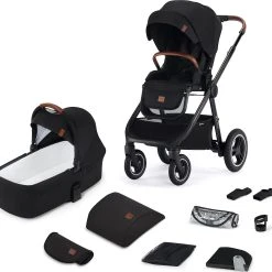 Kinderkraft Kinderwagen EVERYDAY 2in1, Schwarz