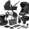 Kinderkraft Kinderwagen Xmoov, Multifunktional, 3in1, Schwarz -Chicco shop kinderkraft kinderwagen xmoov multifunktional 3in1 schwarz
